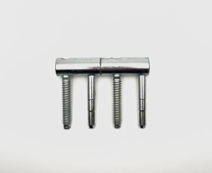 Zawias OTLAV wkręcany drzwiowy regulowany 495-160 fi 16 mm, ocynk biały 