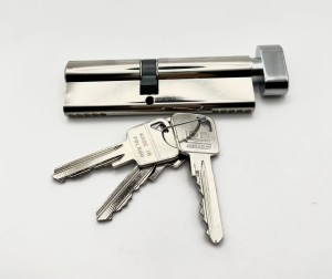 Wkładka LOB 55G/45 z gałką, 3 klucze, mosiądz