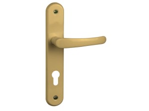 Klamka do drzwi lakierowana GM. 72 WC złoty (jasny brąz) 