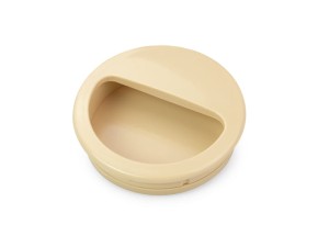 Uchwyt wpuszczany do drzwi przesuwnych MUSZELKA plastik A-618 T12 klon