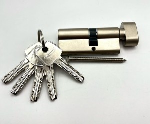Wkładka do drzwi ABUS 30G/40 z gałką, 5 kluczy, nikiel,  ATEST C 