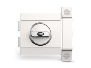 Zamek drzwiowy Nawierzchniowy  GERDA TYTAN ZX  1000 BIAŁY